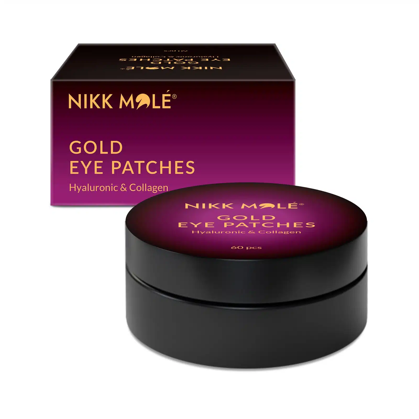 Nikk Molé Gold Eye Pacthes