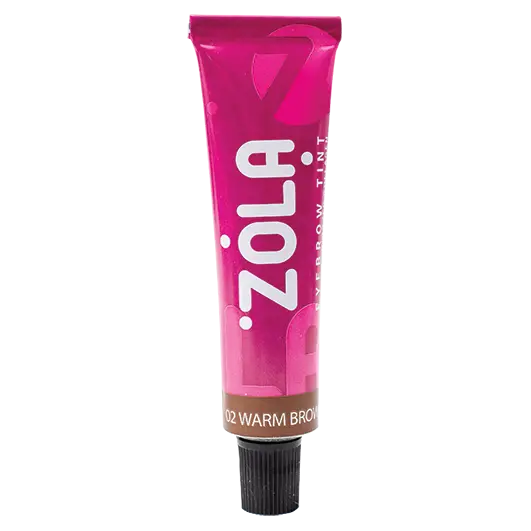 ZOLA szemöldök festék 02 Warm brown-15ml